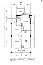 Blk 21 Ping-an Gardens (Bedok), HDB 3 Rooms #610336311